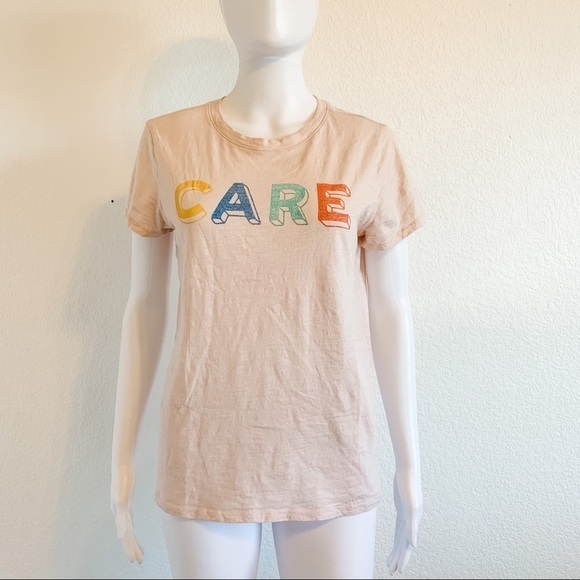 Lucky Brand Tops - Lucky Brand Pink Care T-Shirt
